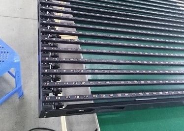 P31.25 صفحه نمایش شفاف LED در فضای باز صفحه نمایش از طریق صفحه نمای LED دارای روشنایی بالا IP68