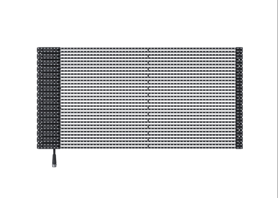نمایشگر LED AC265V 260W شفاف در فضای باز IP66 فوتوالکتریک برای نمای پنجره